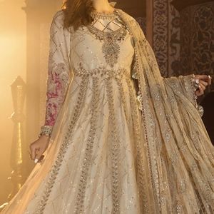 ❌️Sold❌️Original Maria b designer beautiful frock 4 pc